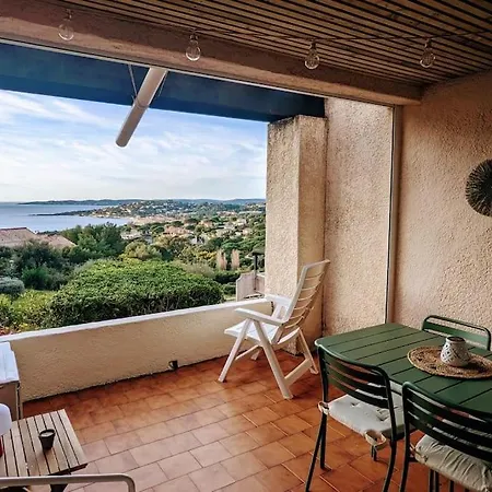 Vue Magnifique Grande Terrasse - Deco Cosy 아파트 생트막시메